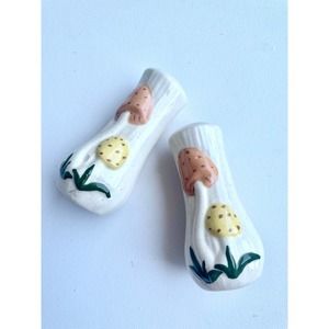 Vintage Arnels Mushroom Salt And Pepper Shakers Mid Century Modern MCM